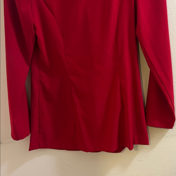 DBY Red Women's Blazer - Picture 8 of 8